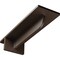Ekena Millwork Heaton Hidden Support Steel Bracket w/ 6" Support Depth, Hammered Brown 3"W x 10"D x 2"H BKTM03X10X02HEHBR - alternate 1